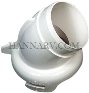 Thetford 01665 Curved Hose Adapter